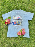 EPCOT Flower & Garden Recycled Tees - Blue Wild Flowers - XL