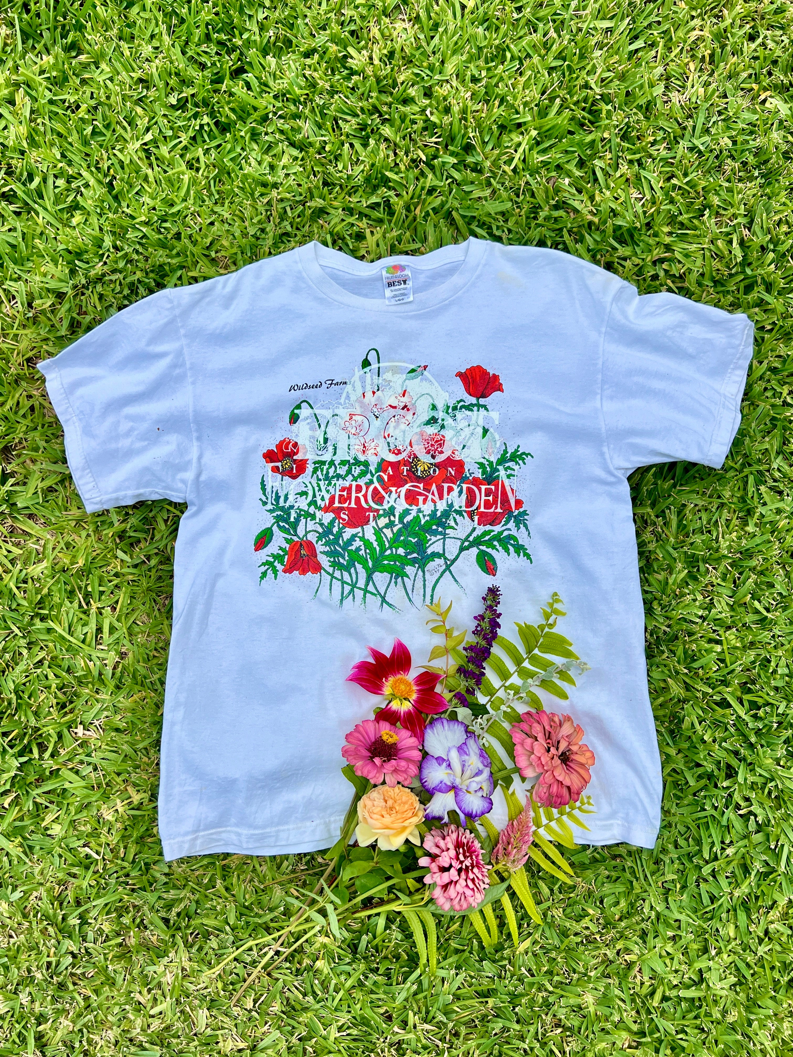 EPCOT Flower & Garden Recycled Tees - Wildseed Farms - L
