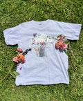 EPCOT Flower & Garden Recycled Tees - Grey Flower Bunch - L