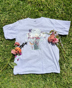 EPCOT Flower & Garden Recycled Tees - Grey Flower Bunch - L