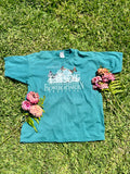 EPCOT Flower & Garden Recycled Tees - Blue Florida Butterflies - XL