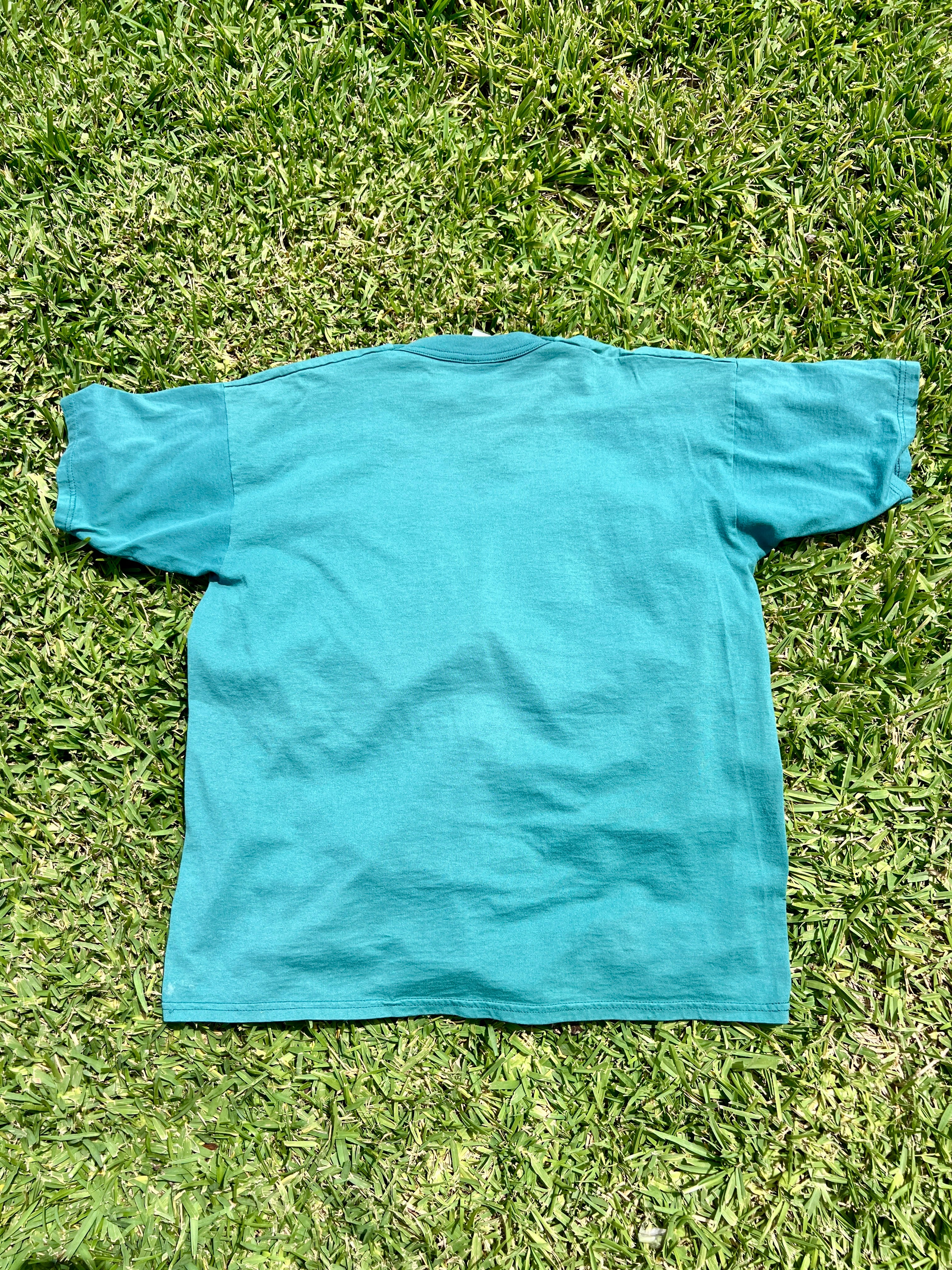 EPCOT Flower & Garden Recycled Tees - Blue Florida Butterflies - XL
