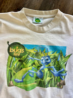 1136 -White Flik Surfing Leaf A Bug's Life Promo Shirt - M