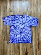 94 -Purple Tie-Dye Caribbean Beach Mickey Surfing Tee - XL