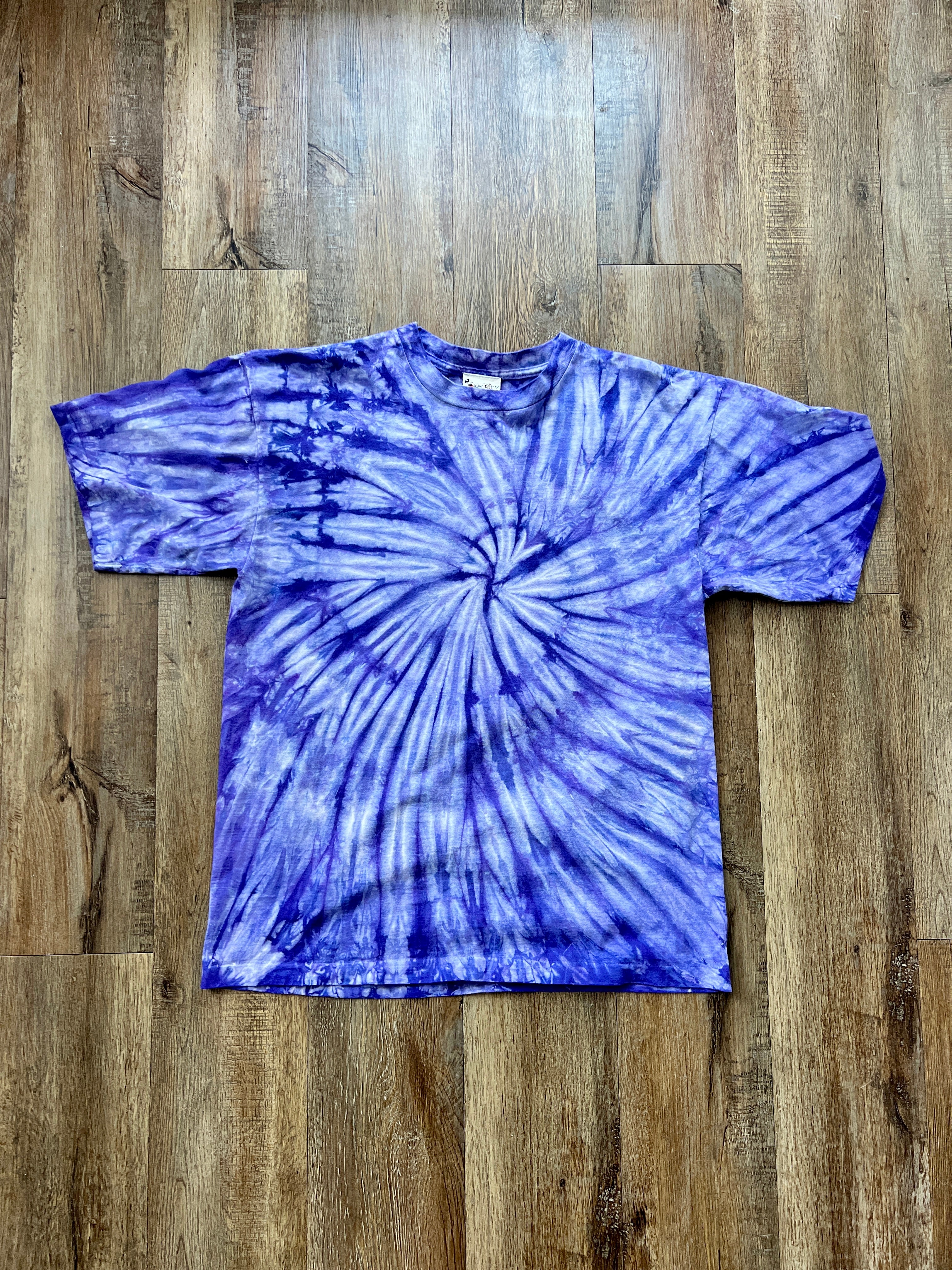 94 -Purple Tie-Dye Caribbean Beach Mickey Surfing Tee - XL