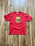 98 -Red Animal Kingdom Lodge Shirt - L