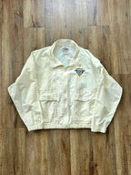 102 -White Caribbean Beach Windbreaker - XL