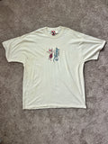 1404 - NWT Ivory Embroidered Piglet WDW Tee