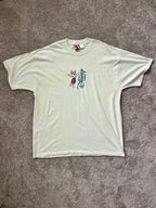1404 - NWT Ivory Embroidered Piglet WDW Tee