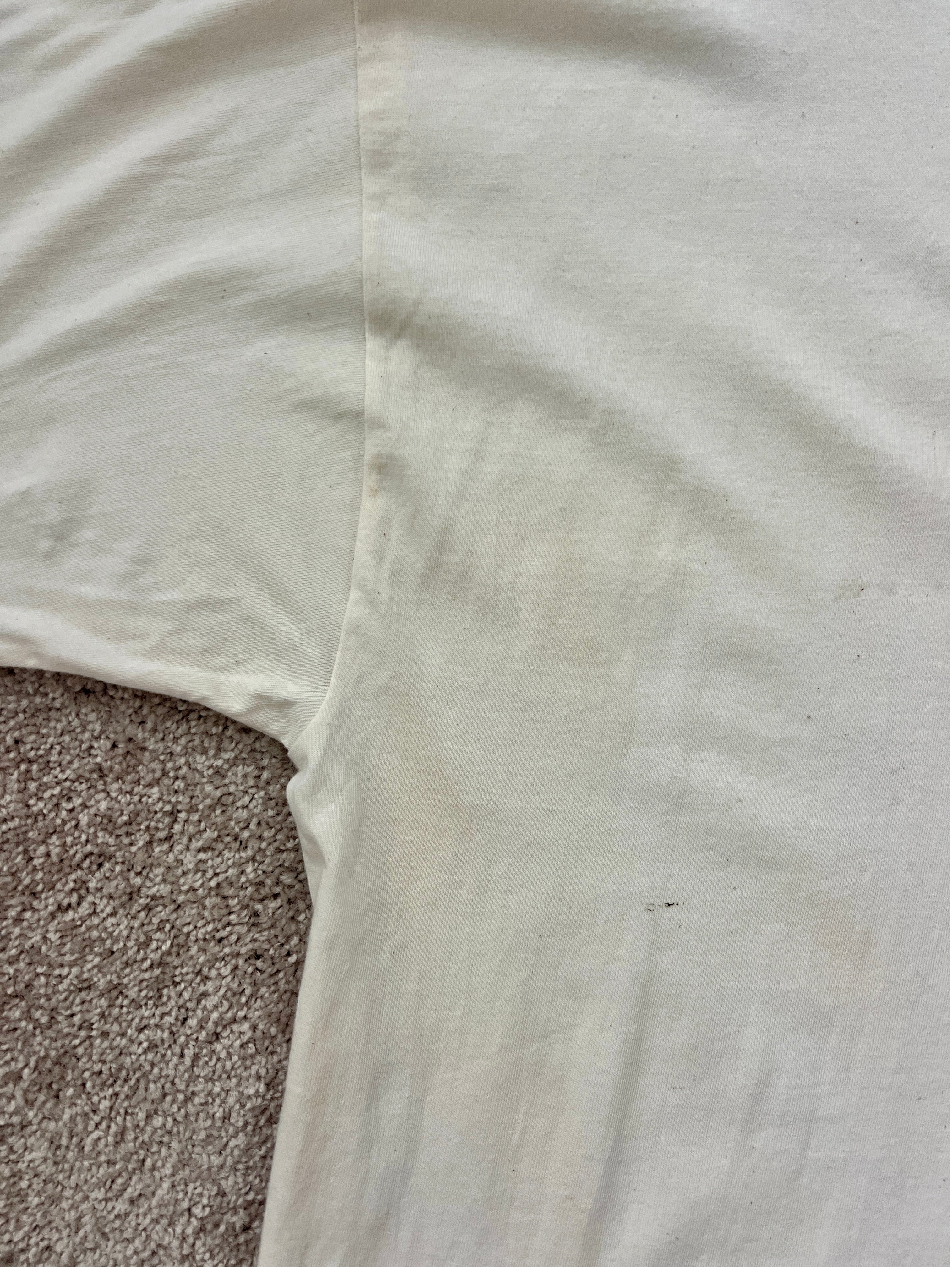 1404 - NWT Ivory Embroidered Piglet WDW Tee