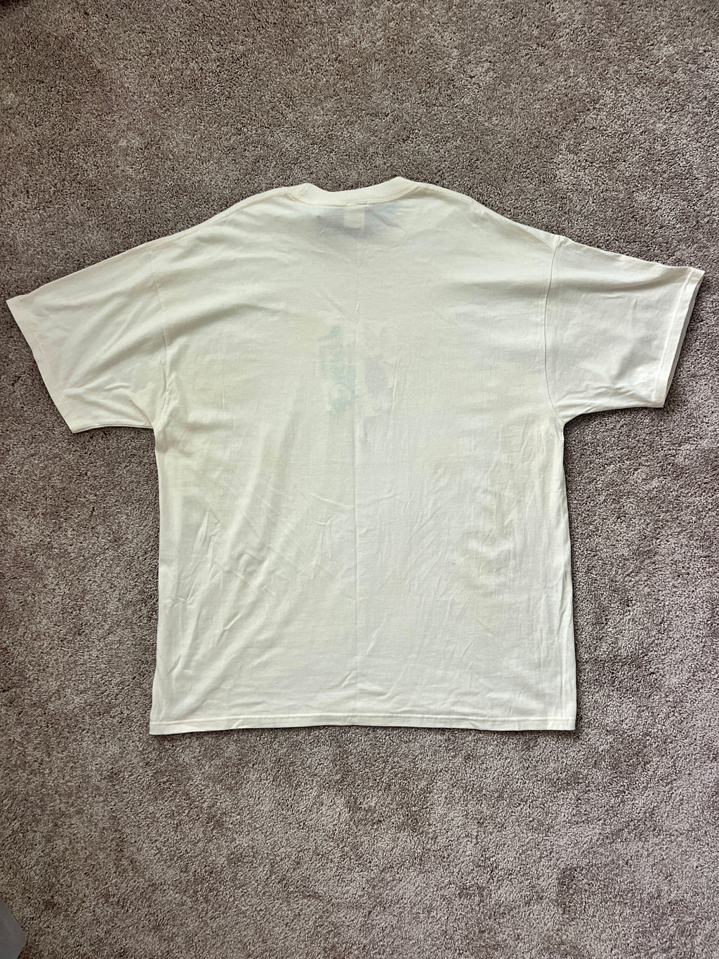 1404 - NWT Ivory Embroidered Piglet WDW Tee