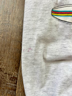 103 -Grey Longsleeve Typhoon Lagoon Gator / Surfboards Tee