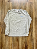 104 -Grey Longsleeve Caribbean Beach Shirt - M