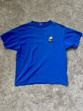 1410 - Blue Embroidered WTP Silly Old Bear Tee - XL