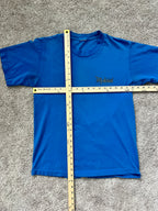 1411 - Blue Single Stitch Polynesian Tiki Tee - NT / S