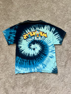 1412 - Blue Tie-Dye Donald PhilarMagic Y2K Tee - L