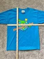 1419 - Blue Universal Studios Sunglasses Globe Tee - L