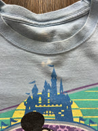 170 -Blue Disneyland Mickey Tee- L
