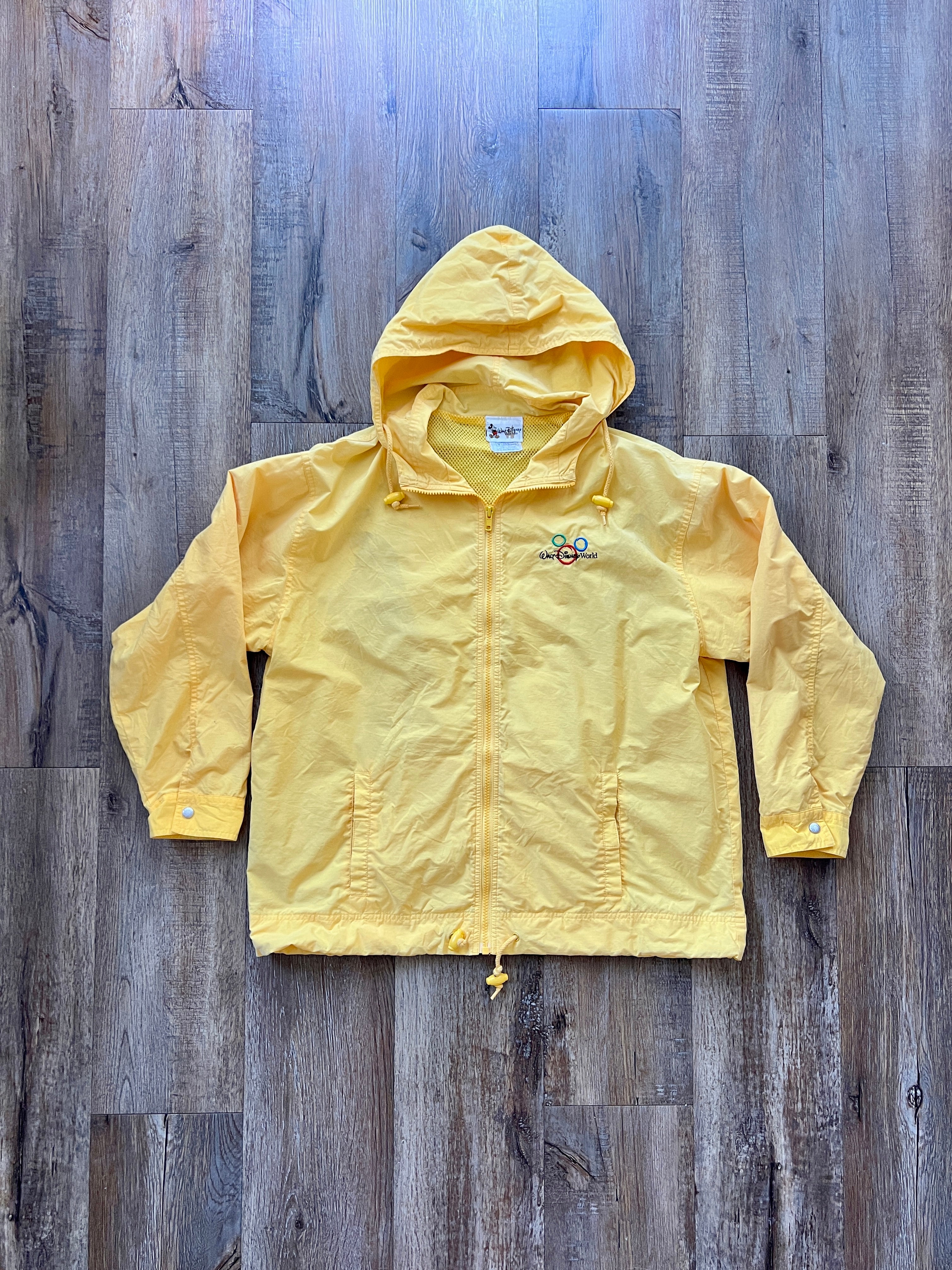 179 -Yellow WDW Windbreaker - S