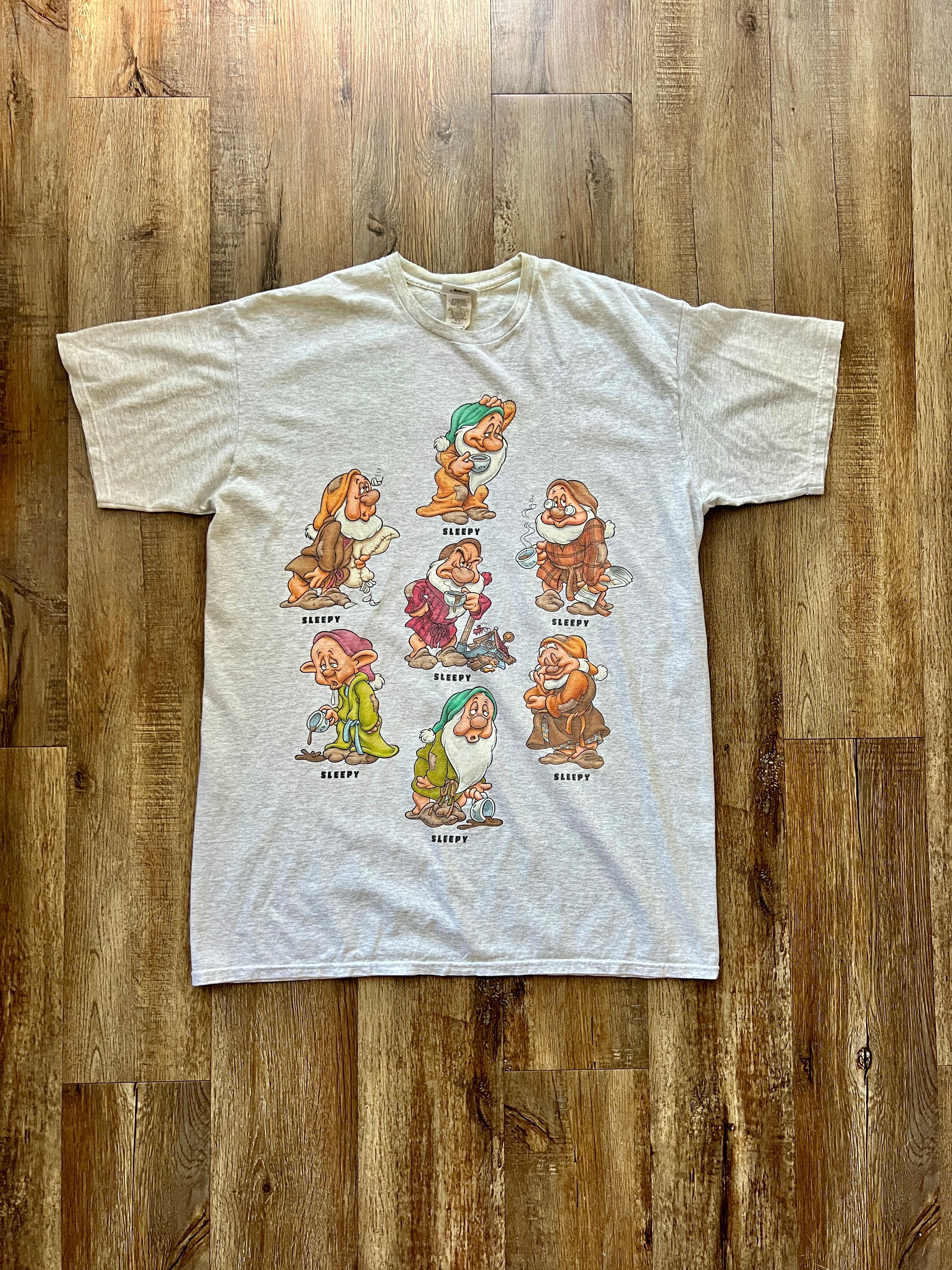 181 -Heather Grey Would The Real Sleepy Please Stand Up Sleep Shirt - OSFA