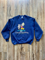 183 -Navy Yacht & Beach Grand Expedition 1991 Crewneck - XL