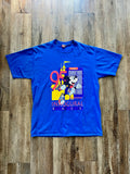 184 -Blue Inaugural Disneyland Marathon 95 Tee - XL