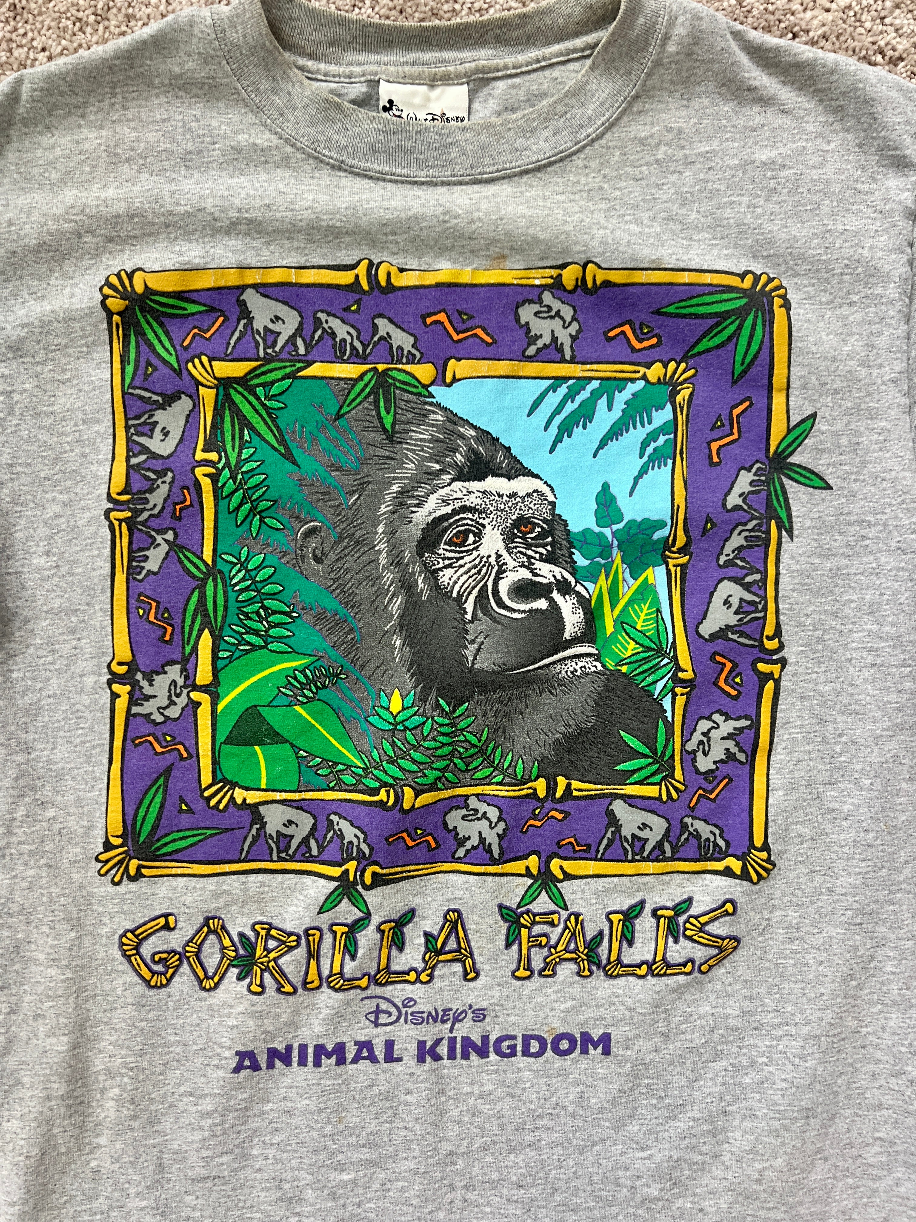 1430 - Heather Grey DAK Gorilla Falls Tee - M