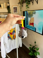 85 -Rabbit, Eeyore, Piglet, Roo, Gopher Plush Keychains