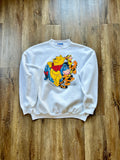 62 - White WTP Tigger & Eeyore Crewneck