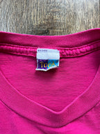 68 -Pink Multicolor WTP Embroidered Shirt - XL