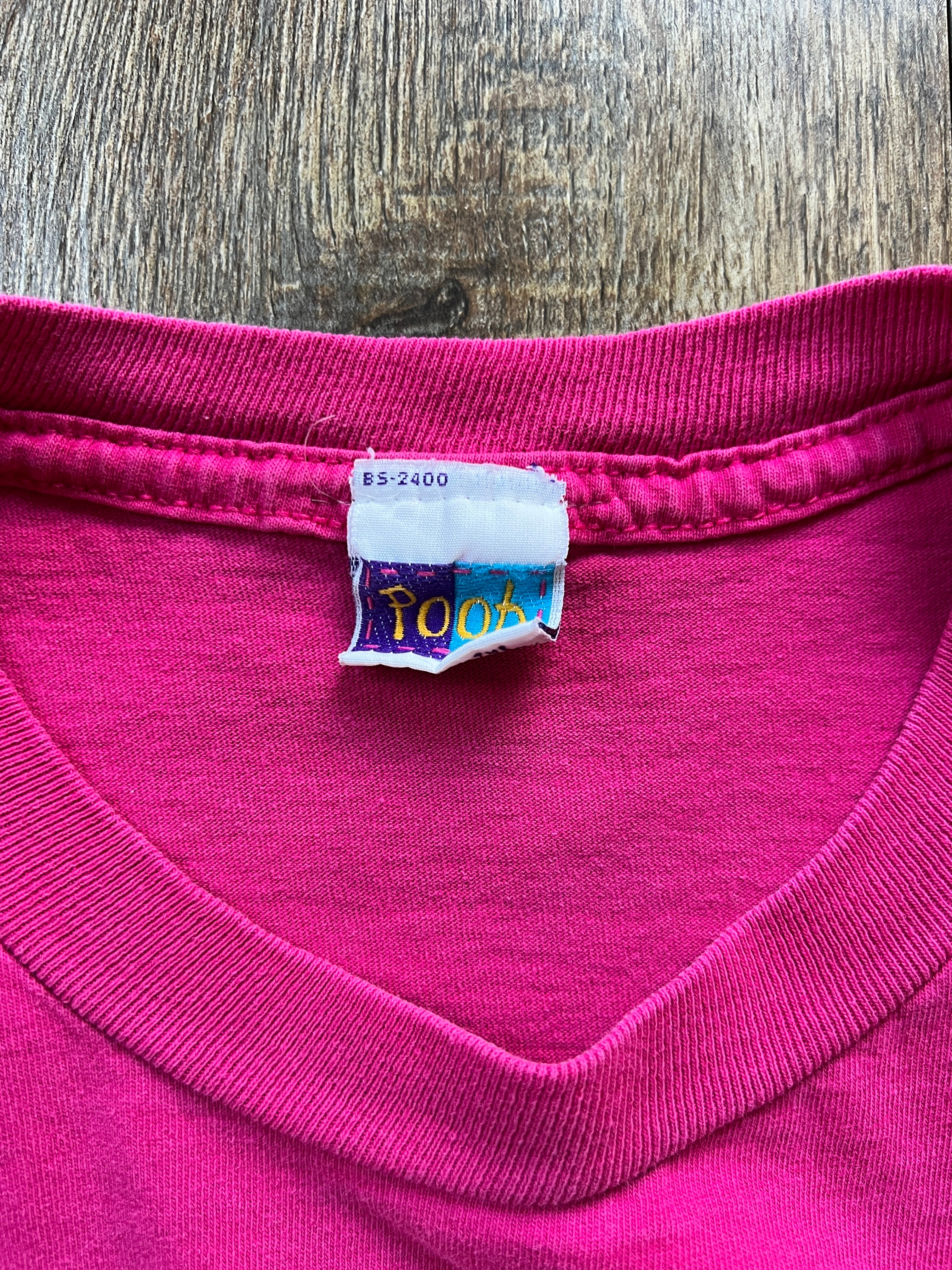 68 -Pink Multicolor WTP Embroidered Shirt - XL