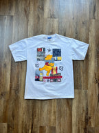 70 -White Patchwork WTP Shirt - L