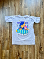 71 -Heather Grey Friends Forever Pooh & Piglet Sleep Shirt - OSFA