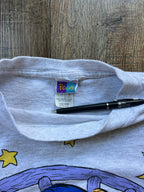 71 -Heather Grey Friends Forever Pooh & Piglet Sleep Shirt - OSFA