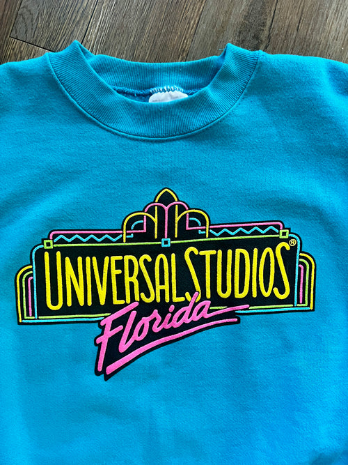1166 -Blue Universal Studios Florida Crewneck - XL