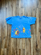 76 -Blue Hundred Acre Hullaballoo Shirt - L
