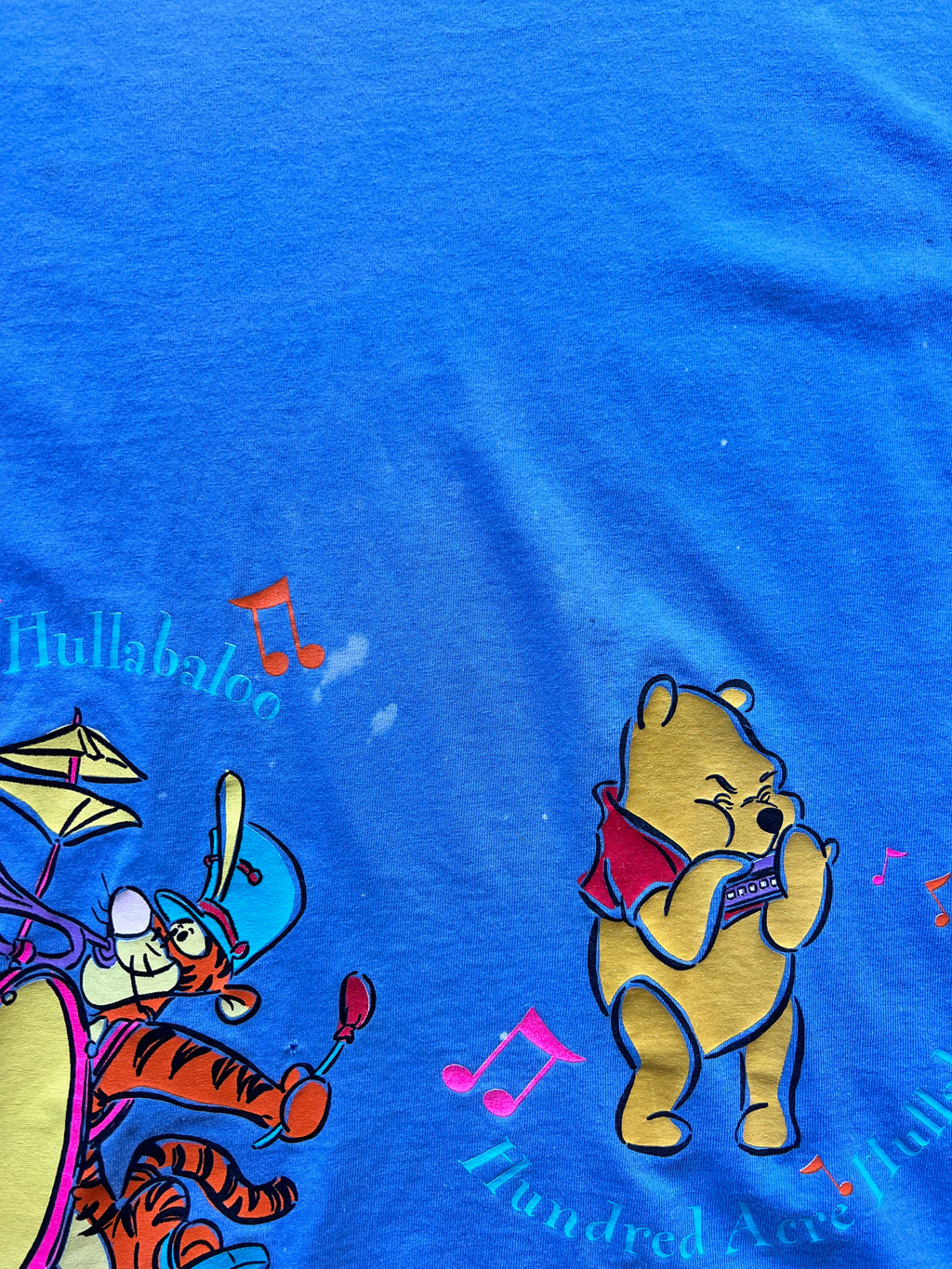 76 -Blue Hundred Acre Hullaballoo Shirt - L