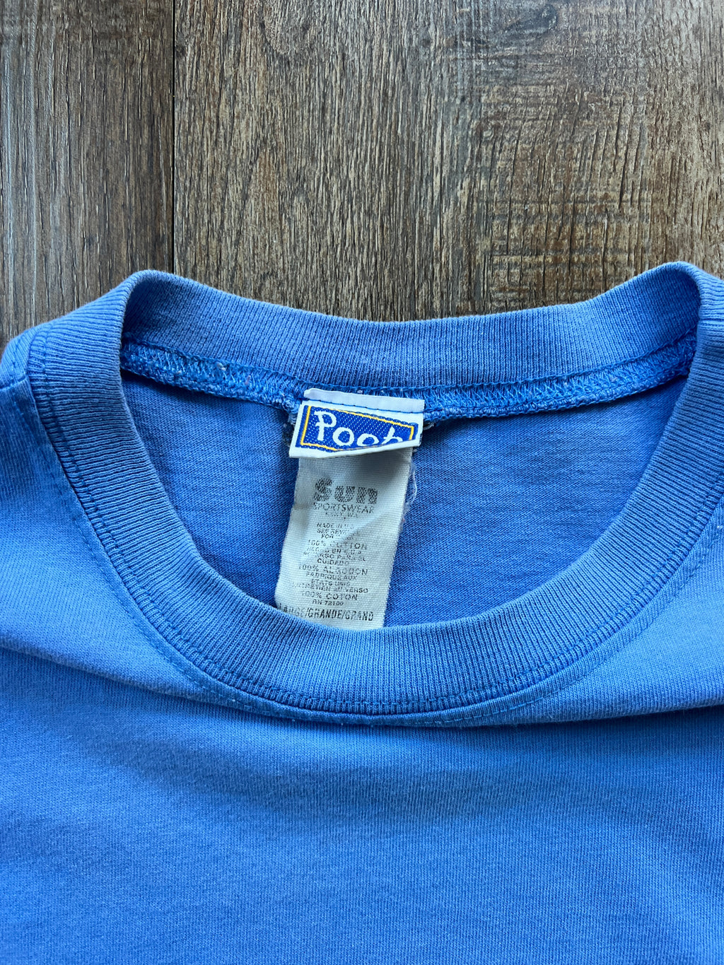 76 -Blue Hundred Acre Hullaballoo Shirt - L