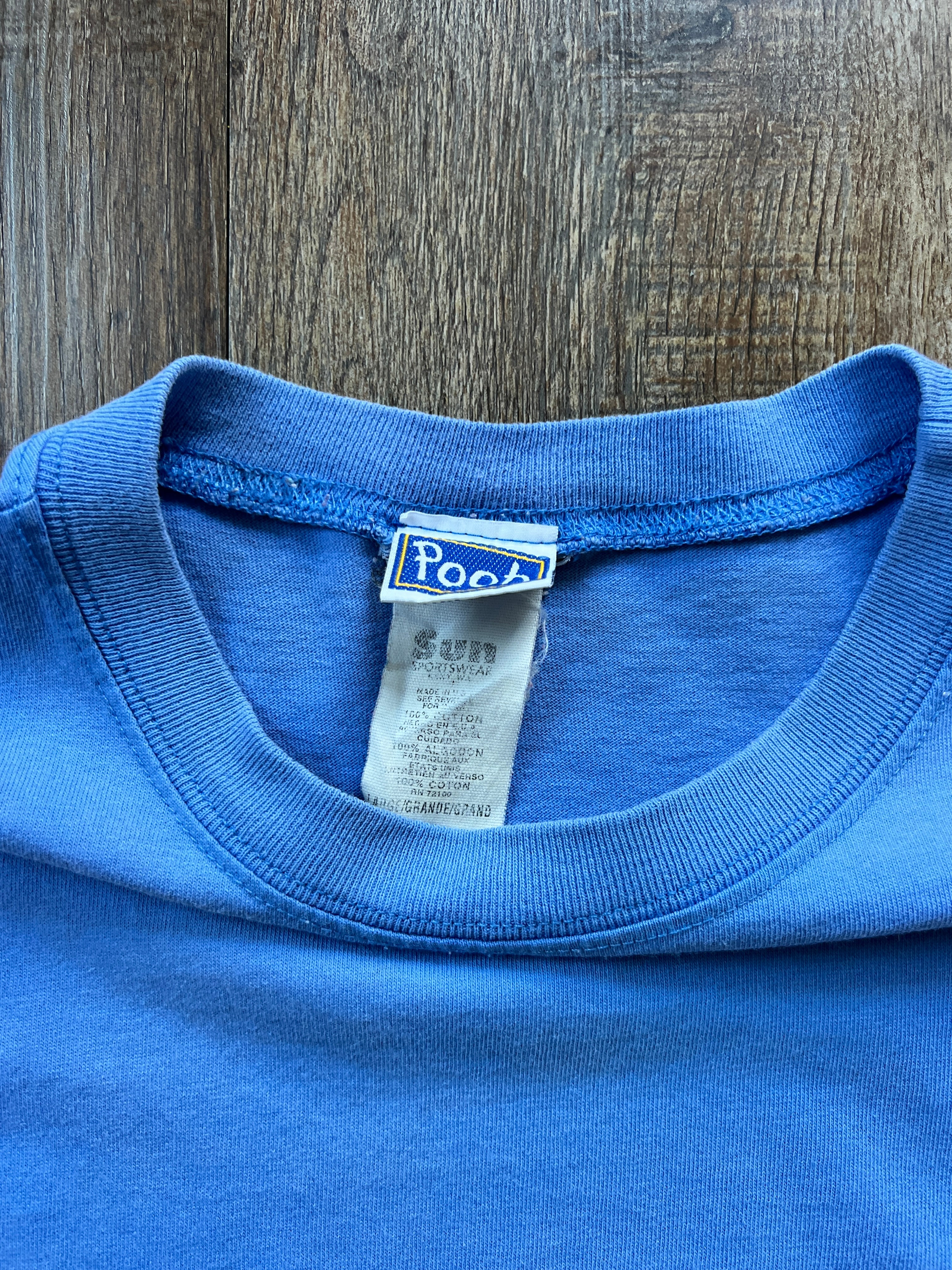 76 -Blue Hundred Acre Hullaballoo Shirt - L