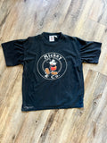 1153 -Black Mickey & Co Large Logo Shirt - L