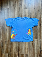 76 -Blue Hundred Acre Hullaballoo Shirt - L
