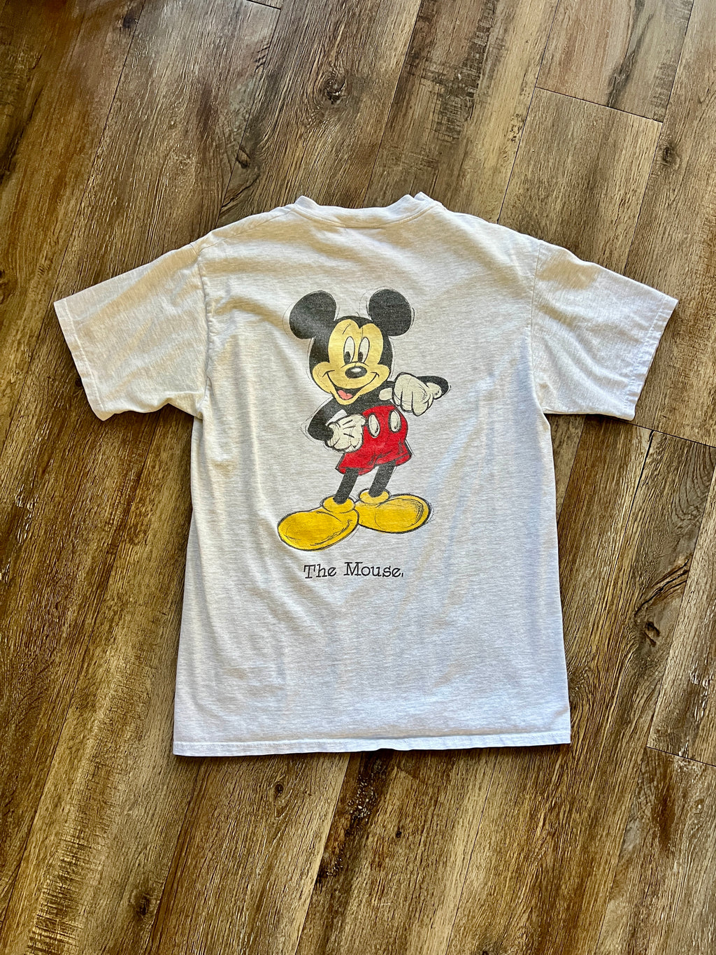 1157 -Heather Grey The Shorts. The Gloves. The Shoes. Mickey Shirt - L