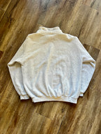 1159 -Grey Embroidered BoardWalk Villas Tie-Neck Pullover - NT / XL