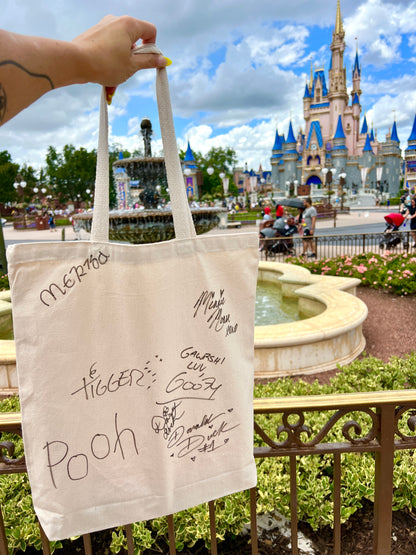 Wish You Were Here Autograph Tote