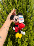 Valentine Mickey Disney Store Plush Keychain