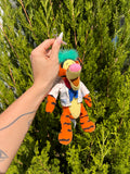 Mad Scientist Tigger Disney Store Plush Keychain