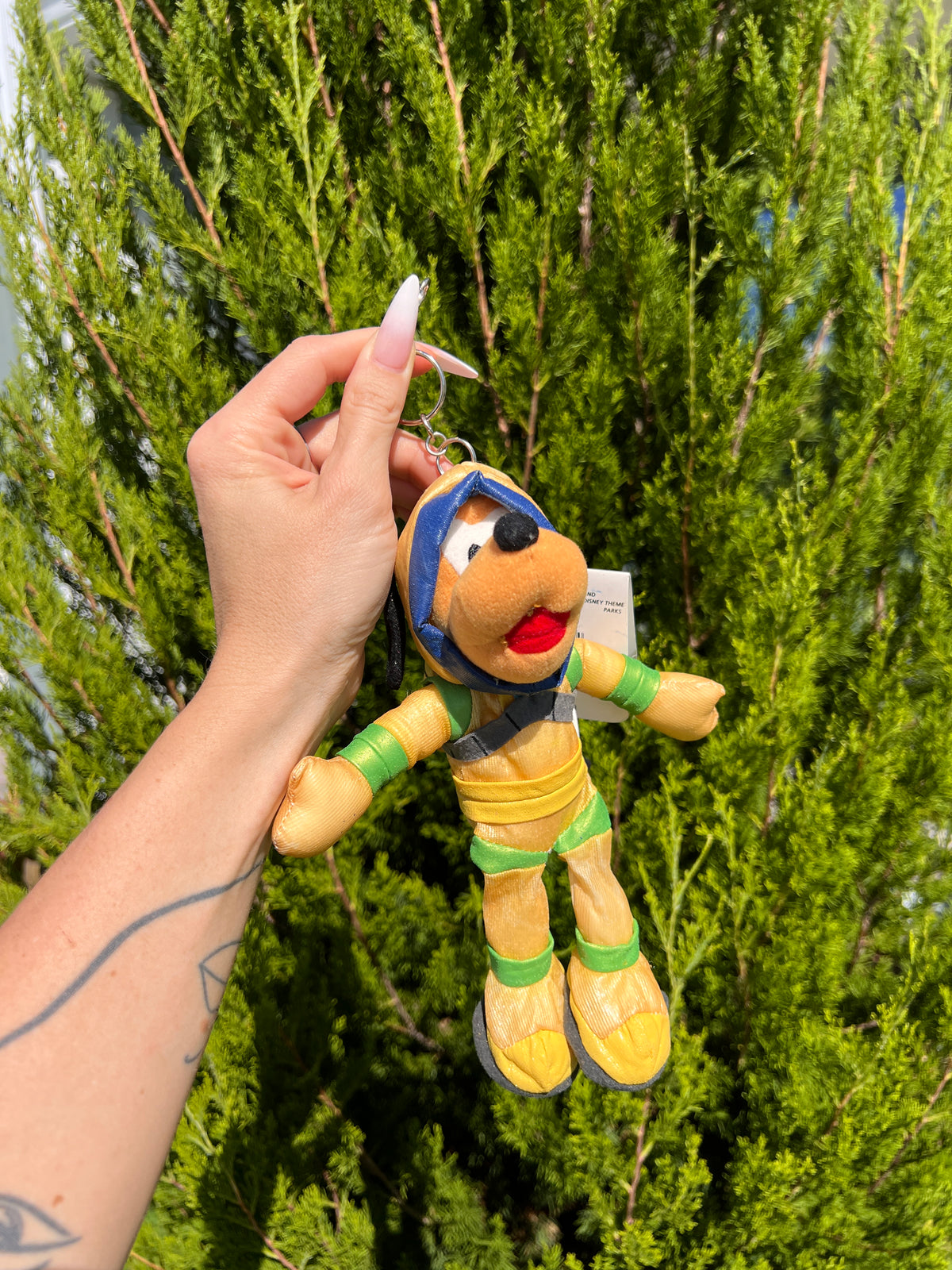 Spaceman Pluto Disney Store Plush Keychain