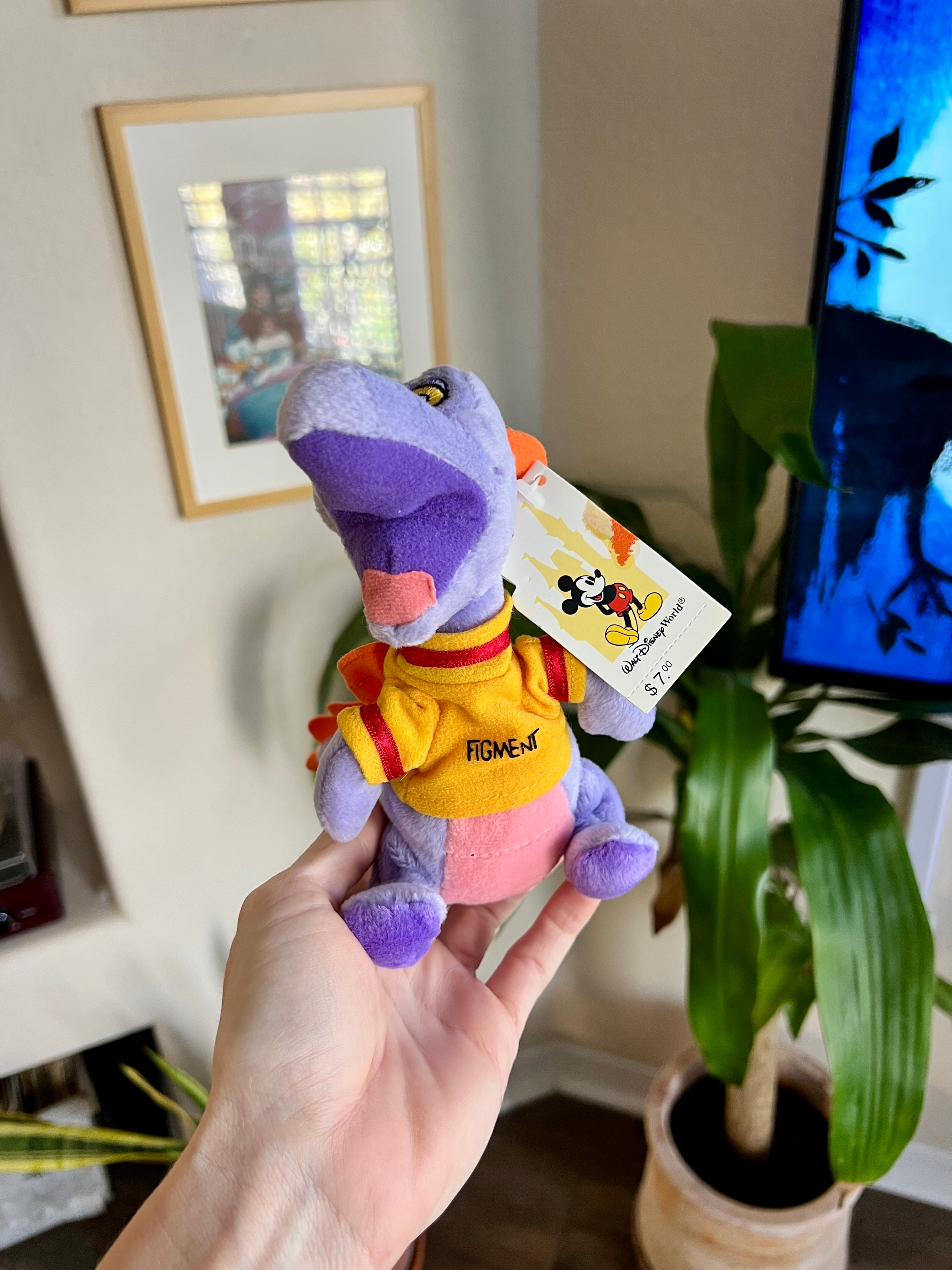NWT Figment Bean Bag Plush