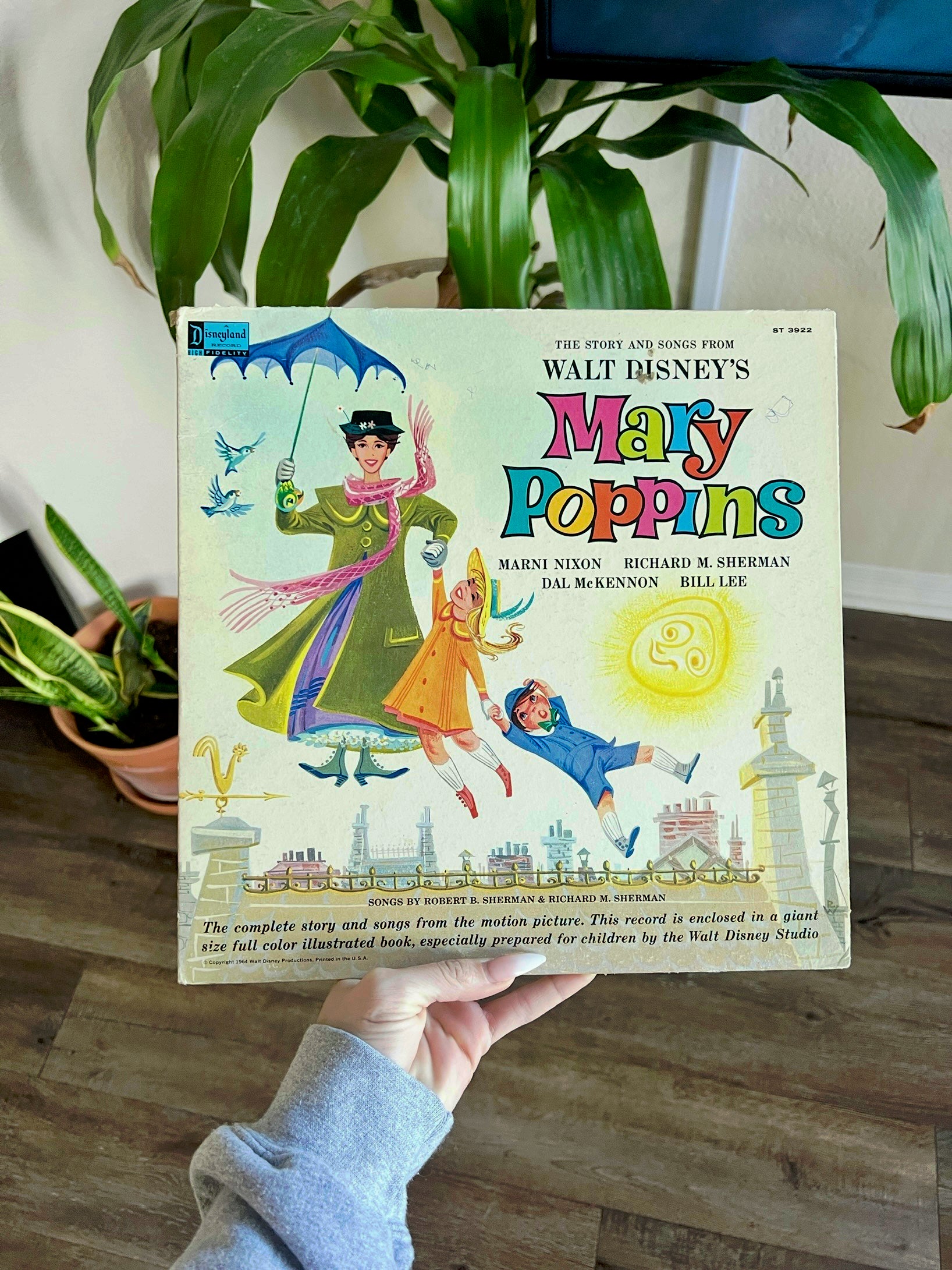 1174 -Story & Songs from Mary Poppins Record