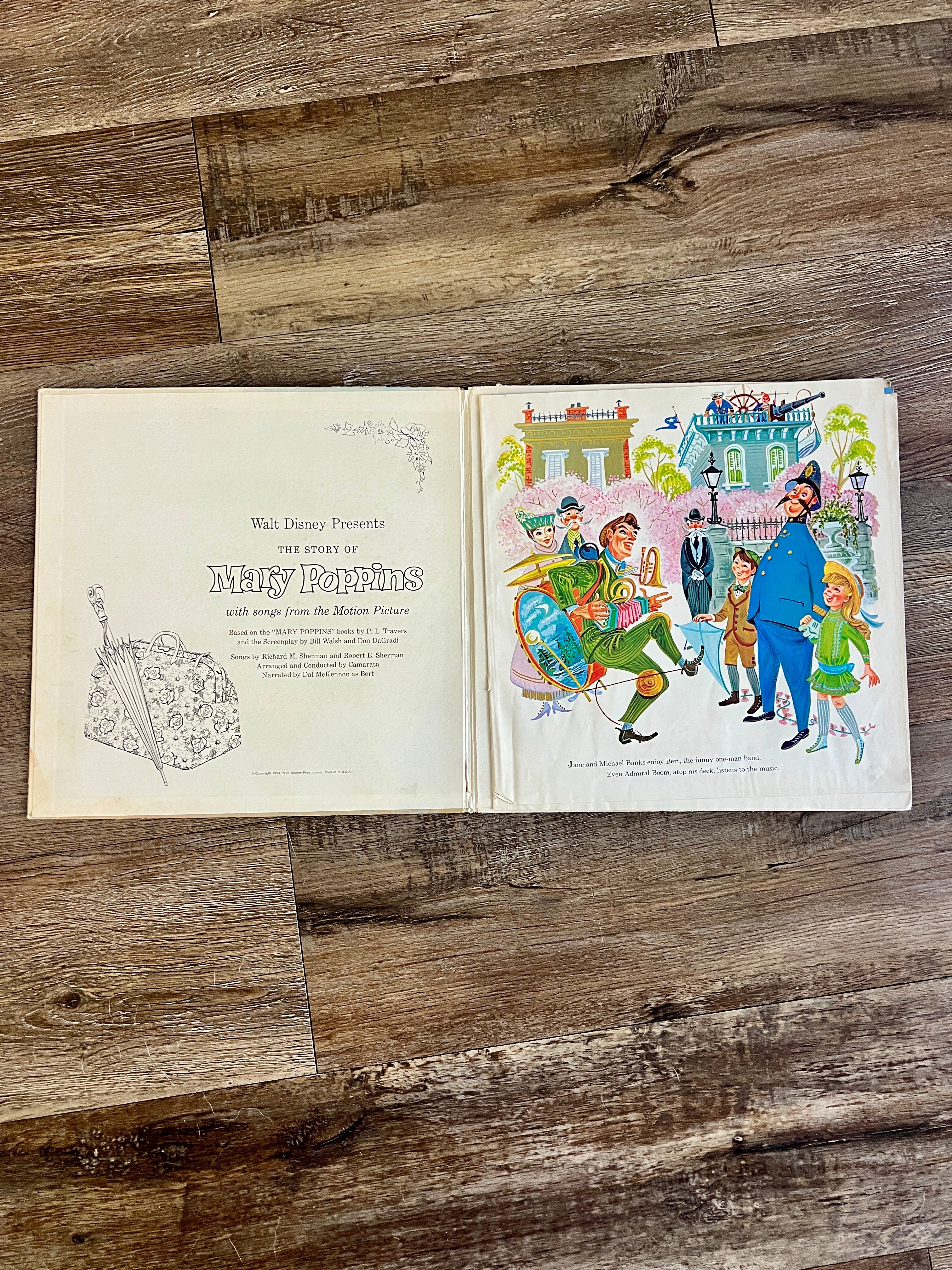 1174 -Story & Songs from Mary Poppins Record
